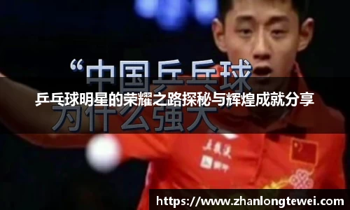 乒乓球明星的荣耀之路探秘与辉煌成就分享